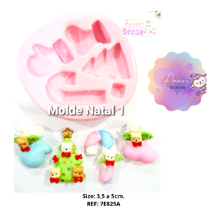 Silicone Mold   Christmas I -  Collection Dani Décor