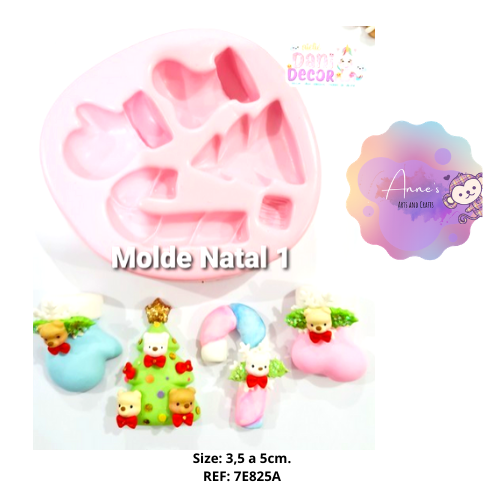 Silicone Mold   Christmas I -  Collection Dani Décor