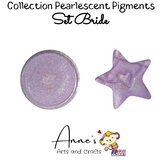 Set Bride -  Pearlescent Pigments Mineral Powders for Polymer Clay Art Jewelry and Mixed Media Color