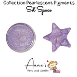 Set Space -  Pearlescent Pigments Mineral Powders for Polymer Clay Art Jewelry and Mixed Media Color