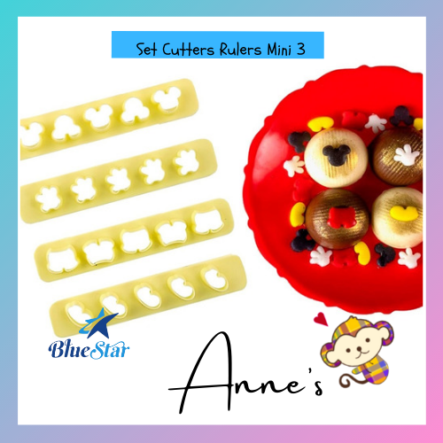 Set Cutters Rulers Mini 3