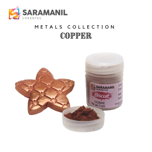 Dye Powder - Metals collection   4g - Saramanil Corantes