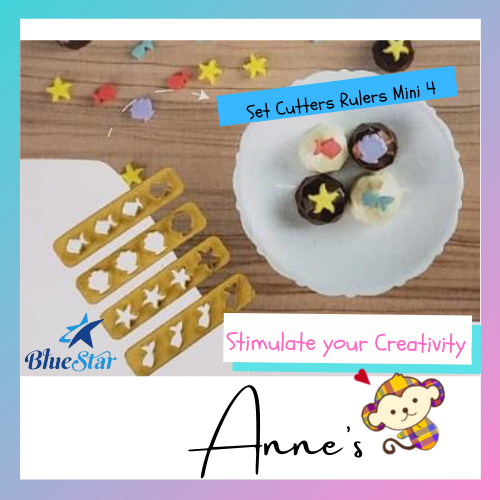 Set Cutter Ruler Mini 4