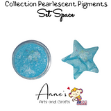 Set Space -  Pearlescent Pigments Mineral Powders for Polymer Clay Art Jewelry and Mixed Media Color