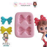 762 - Silicone Mold Lacos Cute 2 - Cute Bows 2 - Marcela Arteira Collection