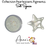 Set Space -  Pearlescent Pigments Mineral Powders for Polymer Clay Art Jewelry and Mixed Media Color