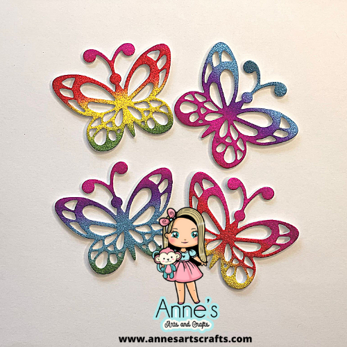 Set Holographic Butterflies - MOD3