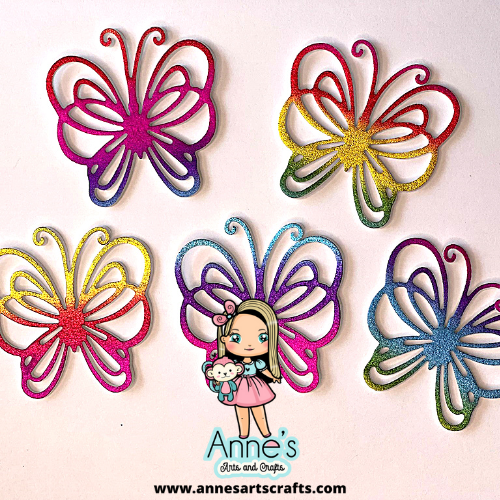 Set Holographic Butterflies - MOD2