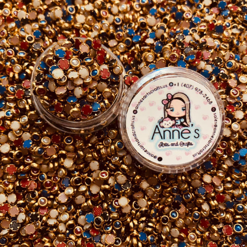 Metal Rhinestones 3 mm