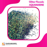 Glitter Flakes  -  Collection Saramanil Corantes