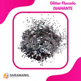 Glitter Flakes  -  Collection Saramanil Corantes