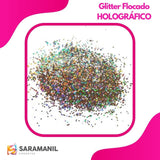 Glitter Flakes  -  Collection Saramanil Corantes