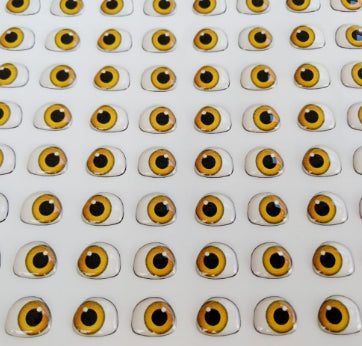 Eyes 3D Stickers - Ojos, Olhos Resinados - MD410P