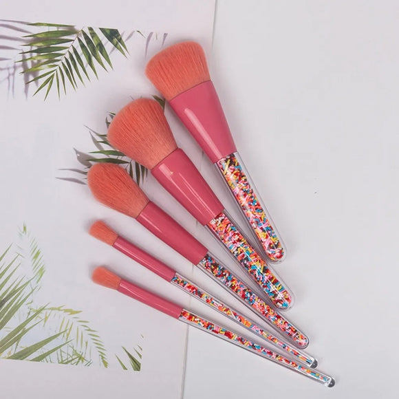Sprinkle Brush Set w/Clear Bag