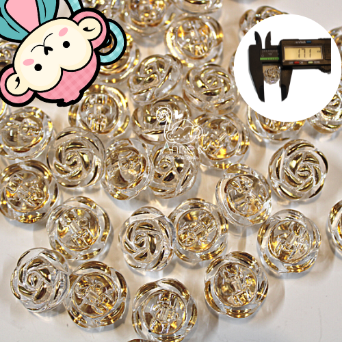 Flower button