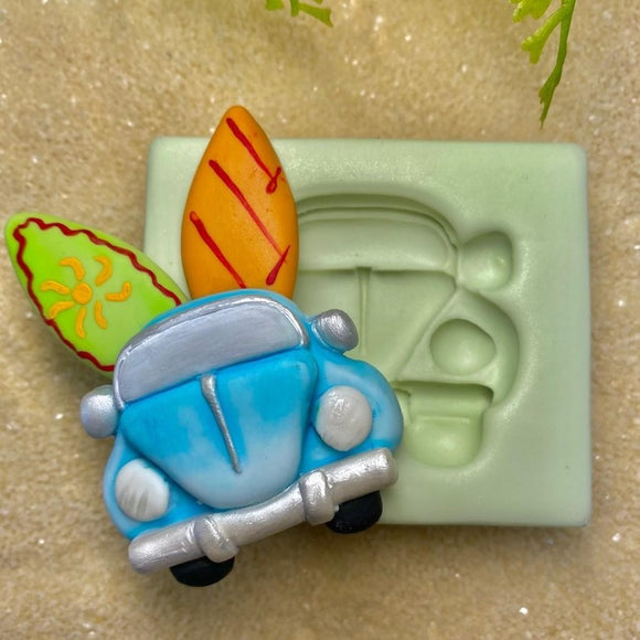 Silicone Mold Beetle  -Fusquinha  - Collection Vanessa de Col